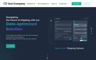 Screenshot of gori.ai