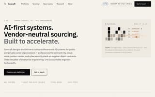 Screenshot of govcraft.ai