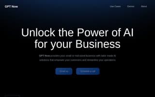 Screenshot of gptnow.ai