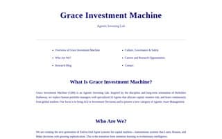 Screenshot of graceim.ai
