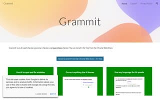 Screenshot of grammit.ai
