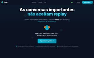 Screenshot of grilo.ai