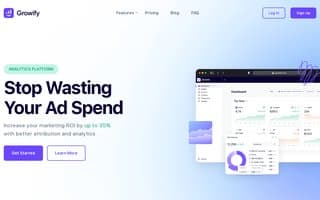 Screenshot of growify.ai