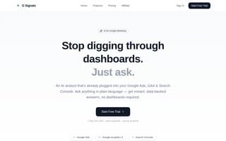 Thumbnail of gsignals.ai