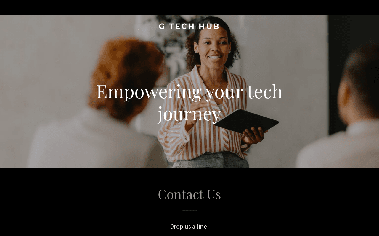 Screenshot of gtechhub.ai