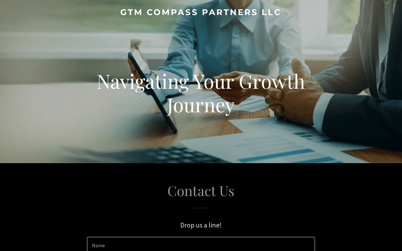 Screenshot of gtmcompass.ai