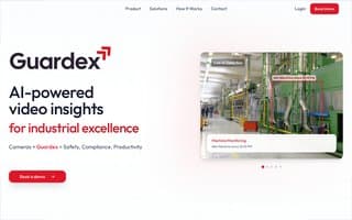 Screenshot of guardex.ai