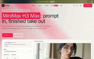 Screenshot of h3max.ai