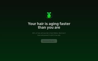 Screenshot of hairmaxxr.ai