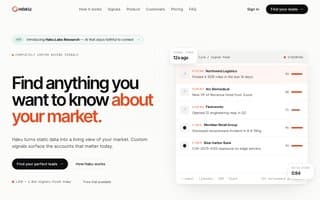 Screenshot of hakulabs.ai