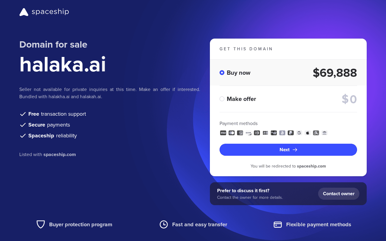 Screenshot of halaka.ai