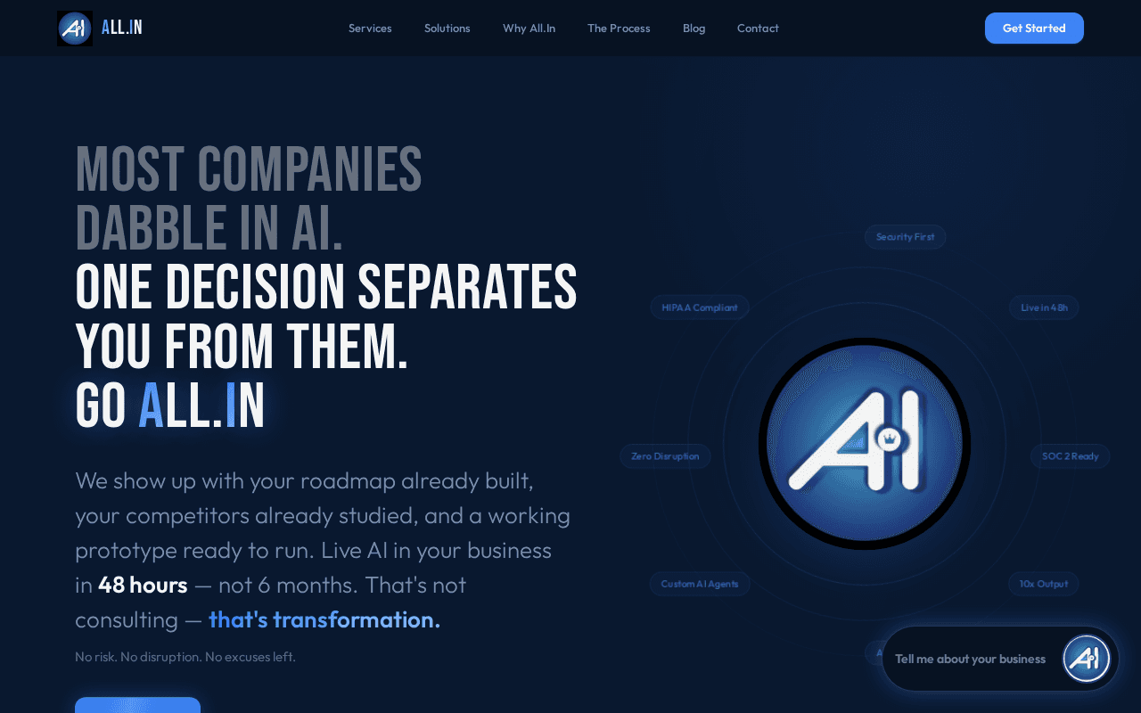 Screenshot of halev.ai