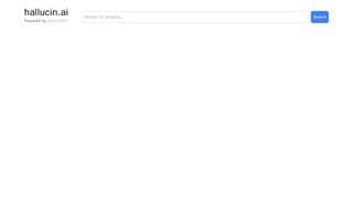 Thumbnail of hallucin.ai