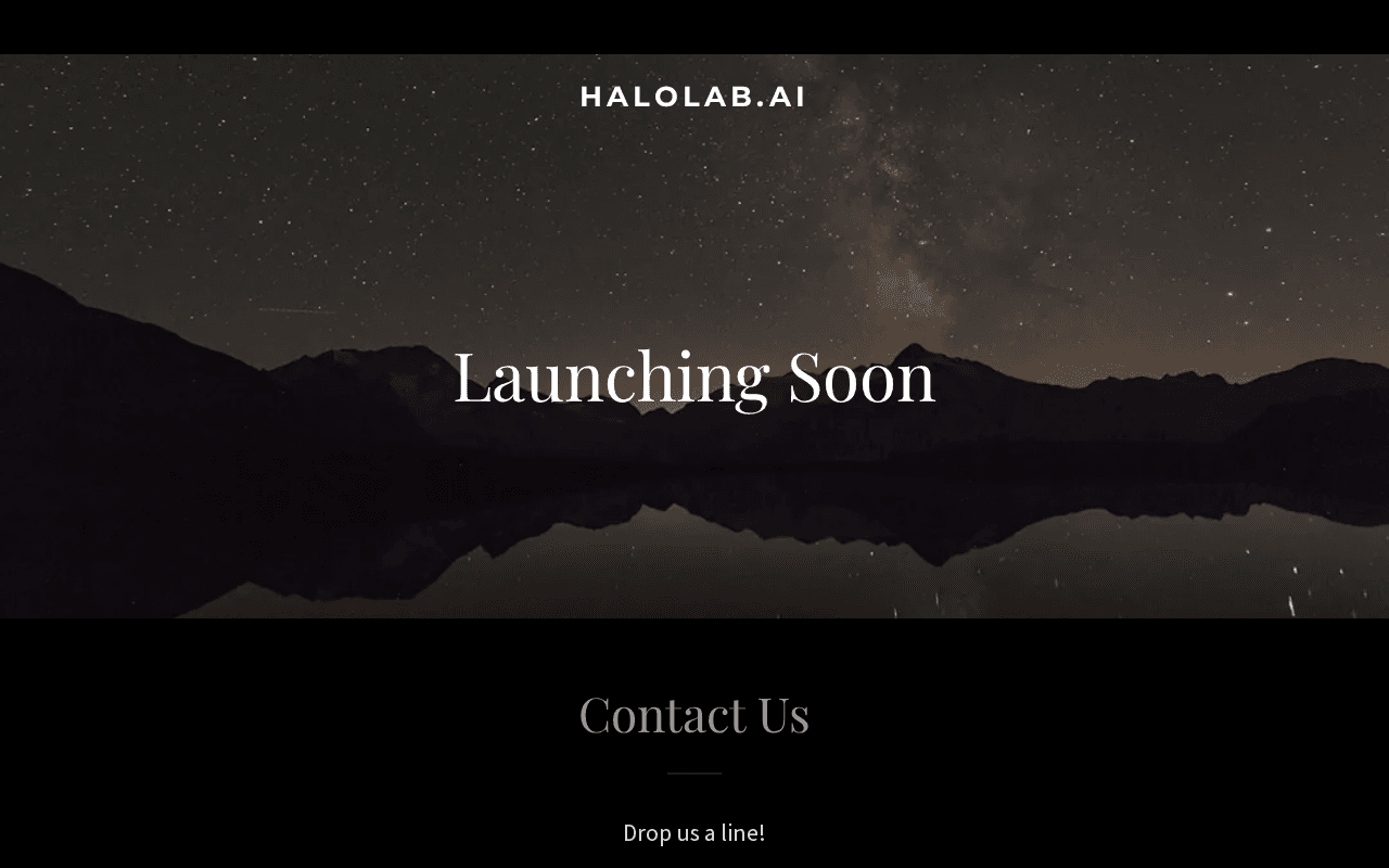 Screenshot of halolab.ai