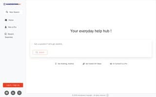 Screenshot of handsdown.ai