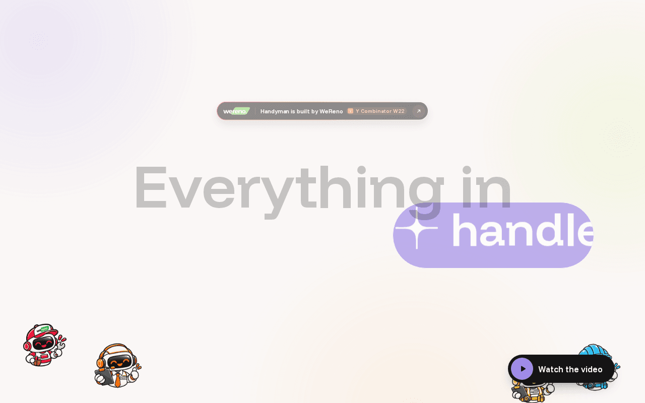 Screenshot of handyman.ai