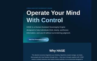 Screenshot of hase.ai