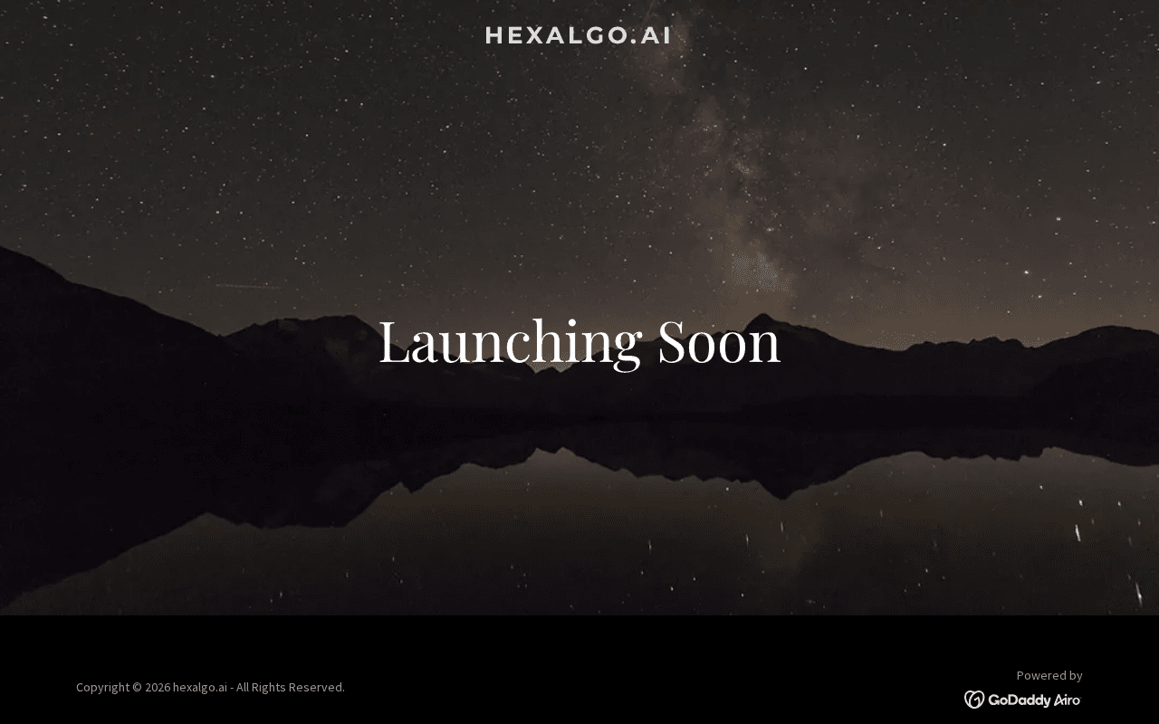 Screenshot of hexalgo.ai