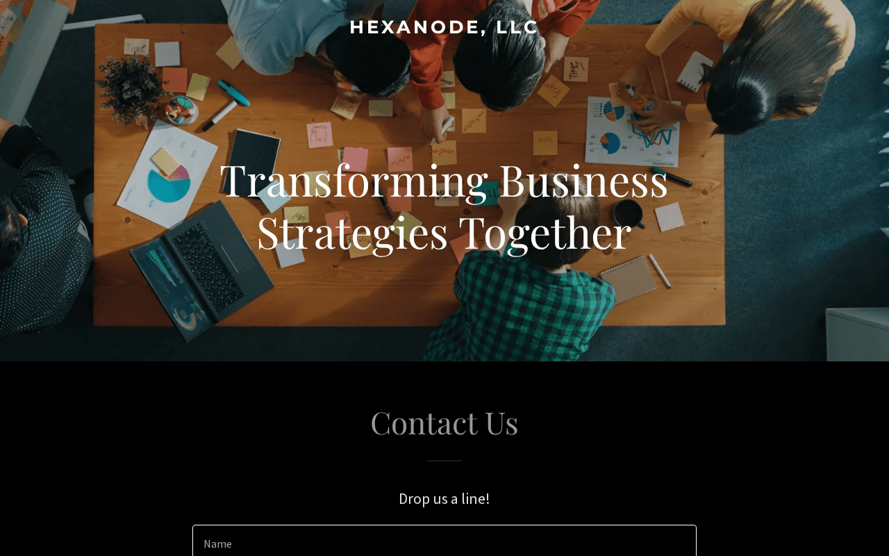 Screenshot of hexanode.ai