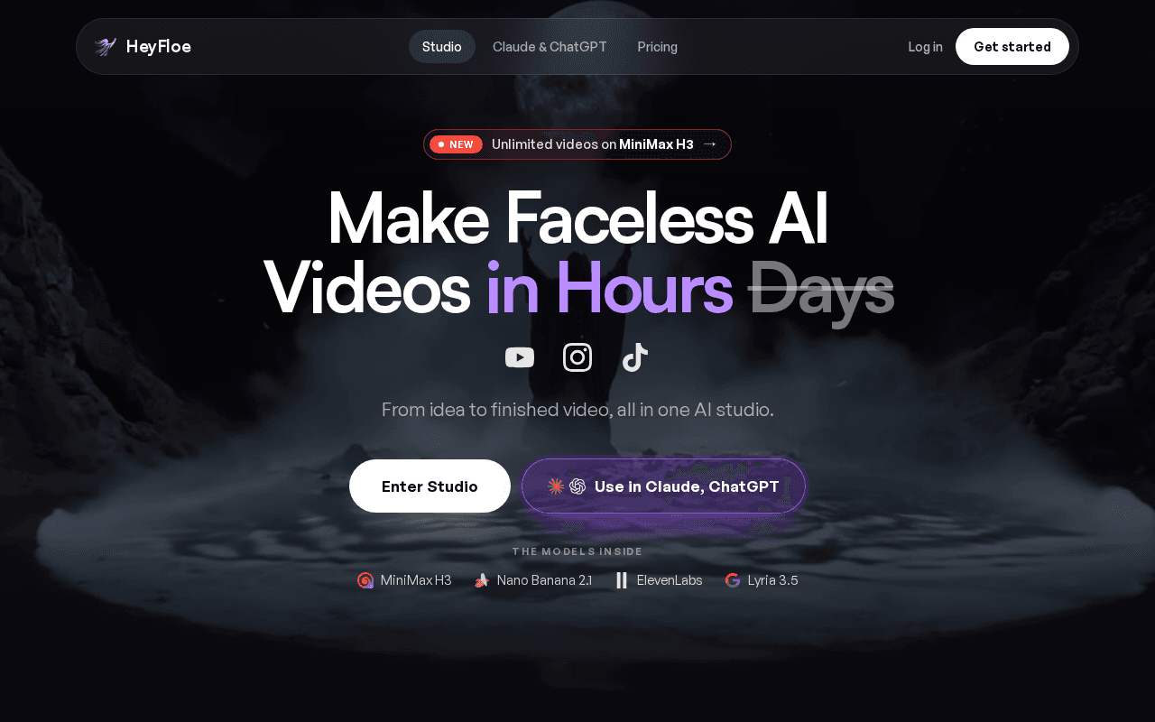 Screenshot of heyfloe.ai