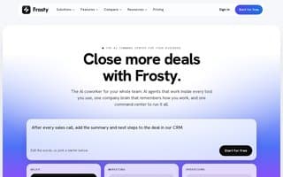 Thumbnail of heyfrosty.ai