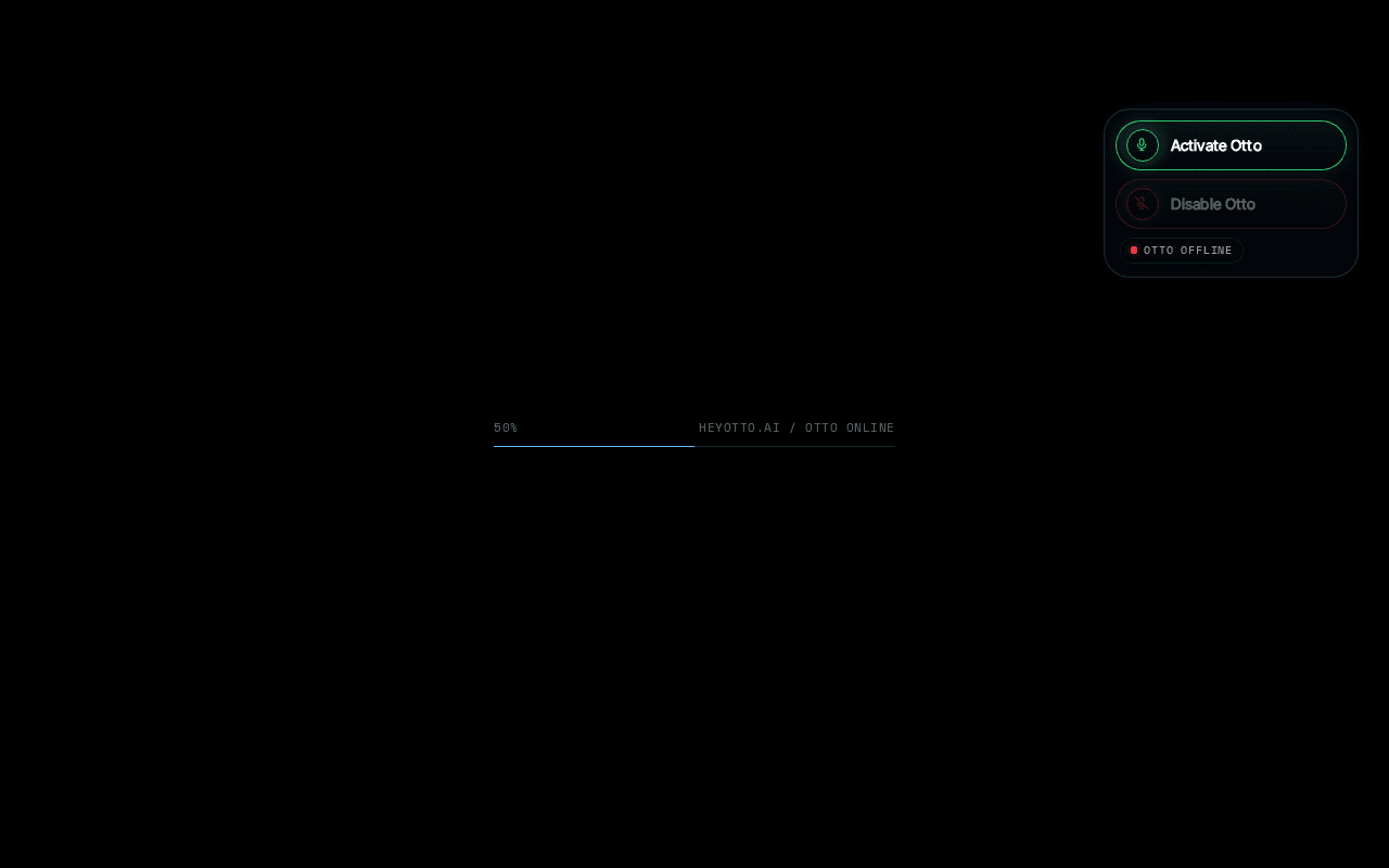 Screenshot of heyotto.ai