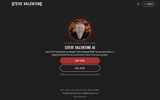 Screenshot of heysteve.ai