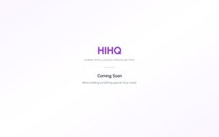 Screenshot of hihq.ai