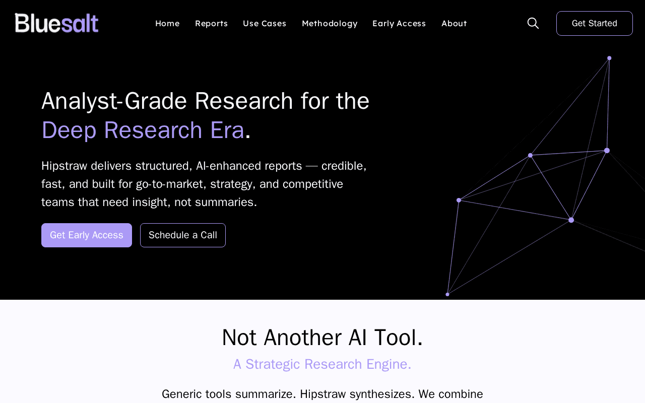 Screenshot of hipstraw.ai