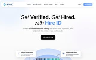 Screenshot of hireid.ai