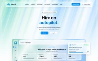 Screenshot of hirexa.ai