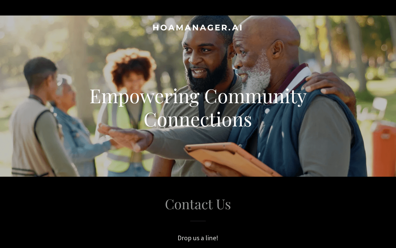 Screenshot of hoamanager.ai