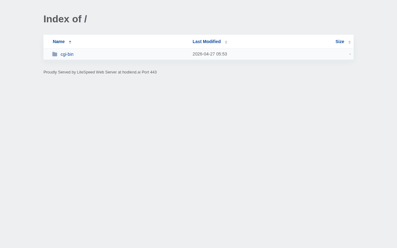 Screenshot of hodlend.ai