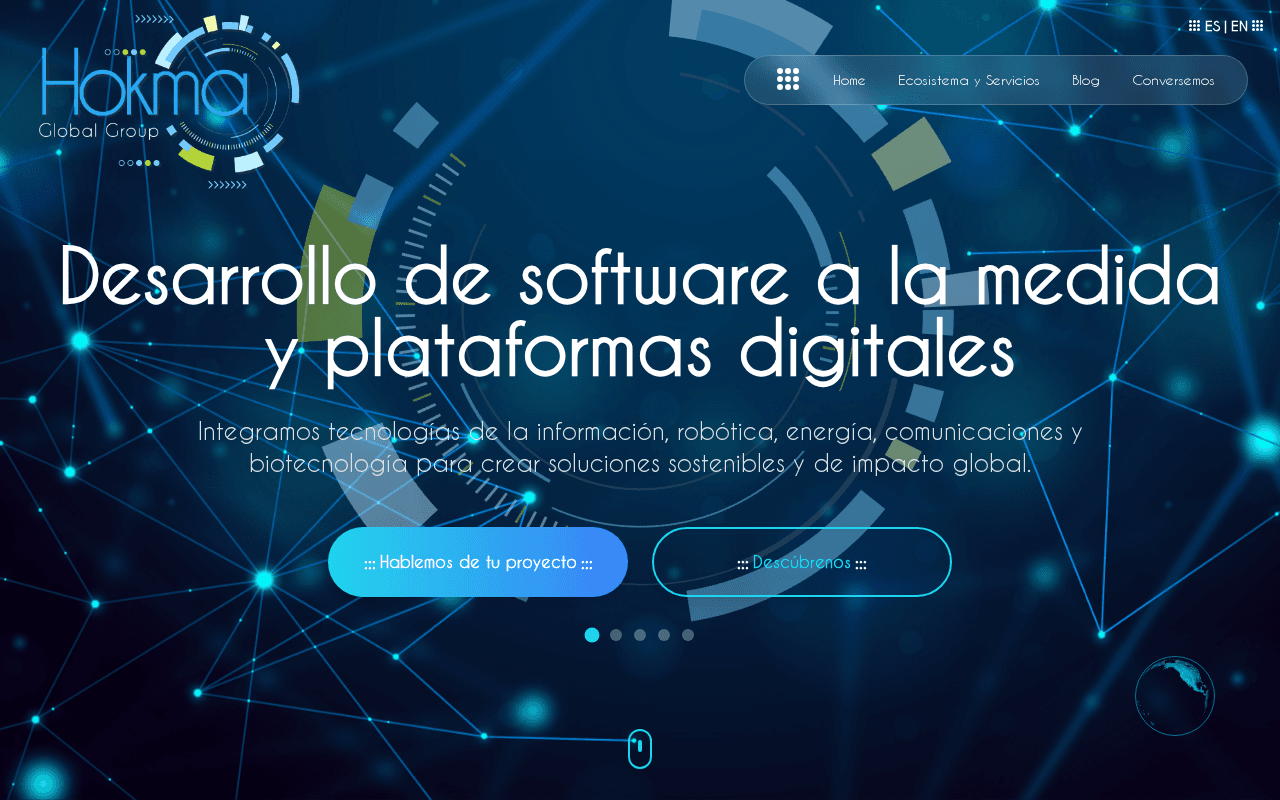 Screenshot of hokma.ai