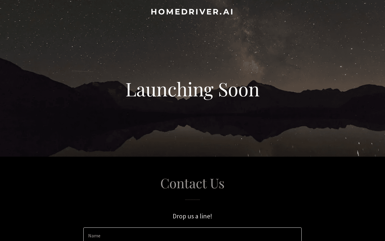 Screenshot of homedriver.ai