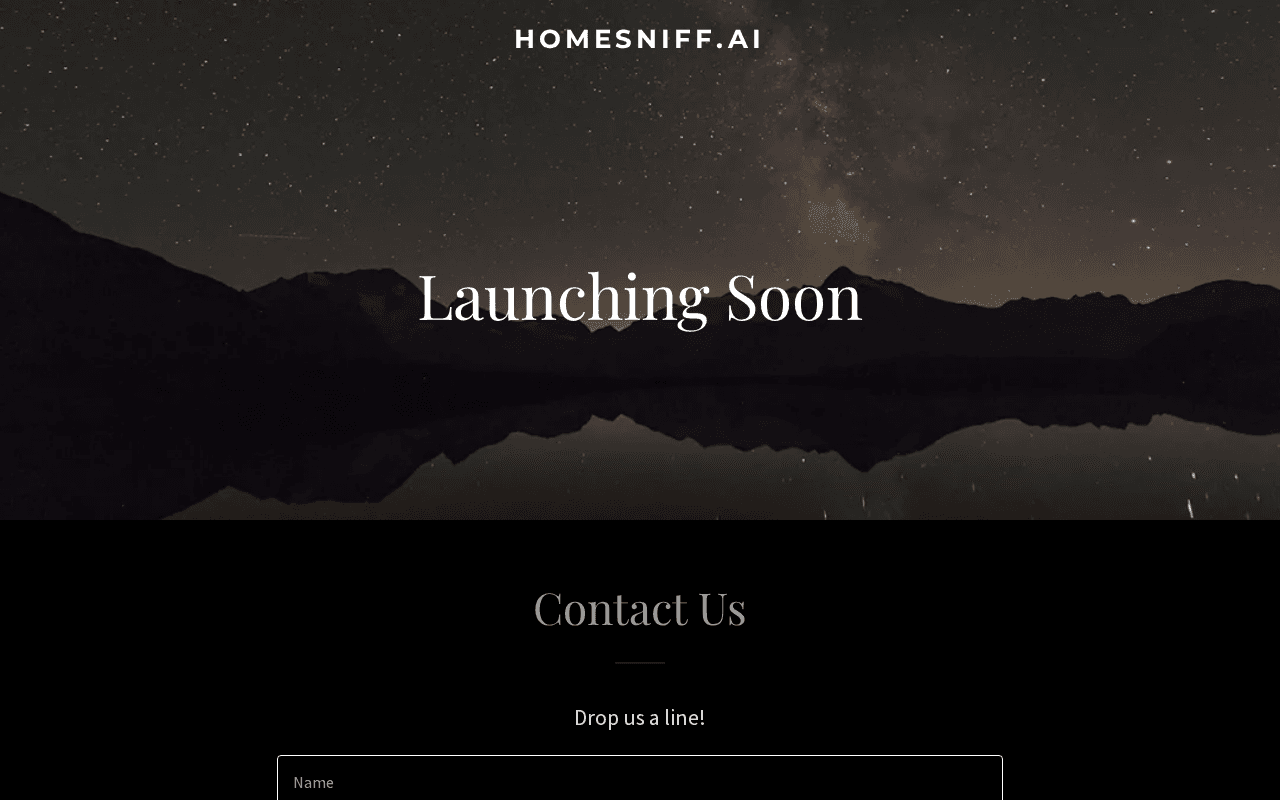 Screenshot of homesniff.ai