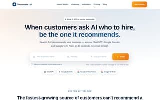 Screenshot of hommate.ai