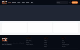 Screenshot of hoopbook.ai