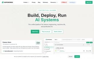 Screenshot of hopsworks.ai