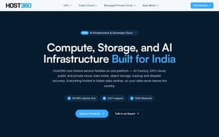 Screenshot of host360.ai