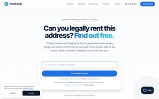 Screenshot of hostready.ai
