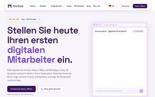 Screenshot of hostupp.ai