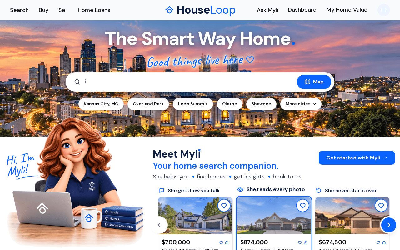 Screenshot of houseloop.ai