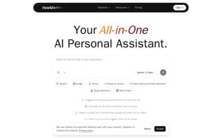 Screenshot of howworks.ai