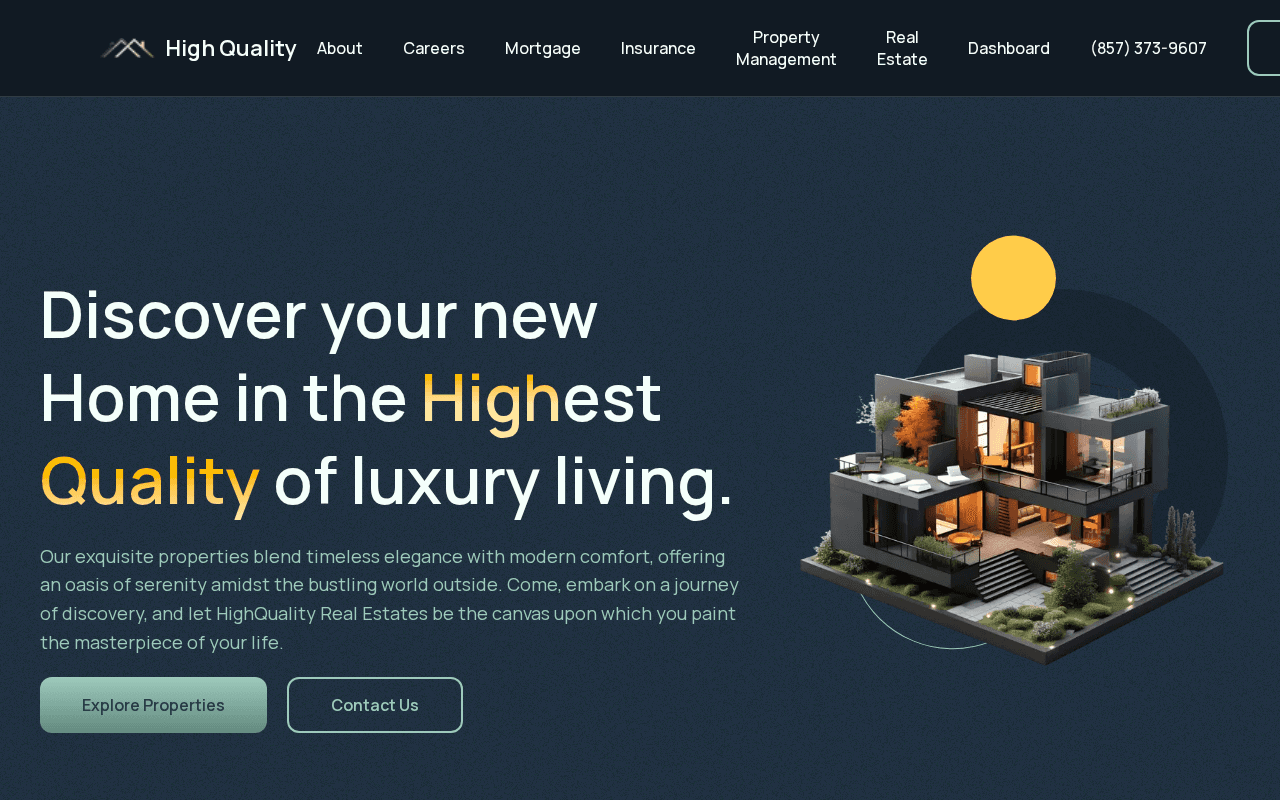 Screenshot of hquality.ai