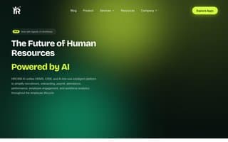 Screenshot of hrcrm.ai