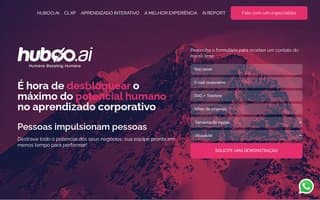 Screenshot of huboo.ai