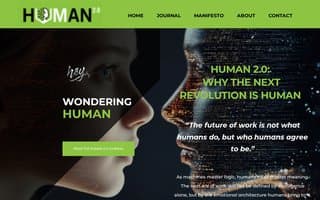 Screenshot of human2.ai