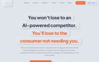 Screenshot of huzi.ai