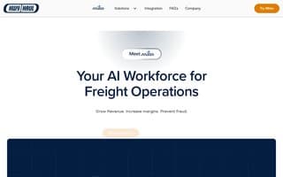 Screenshot of hwyhaul.ai